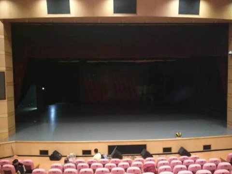 廈門(mén)青少年宮舞臺(tái)地膠案例展示