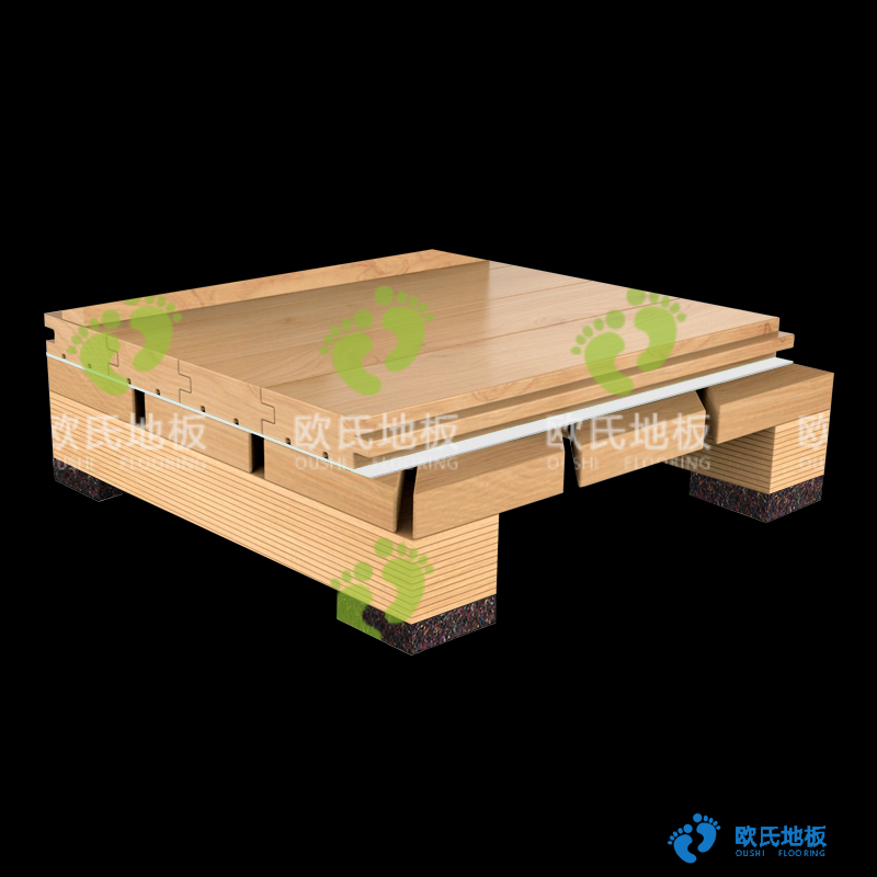 體育館運(yùn)動木地板鋪裝方案設(shè)計(jì)